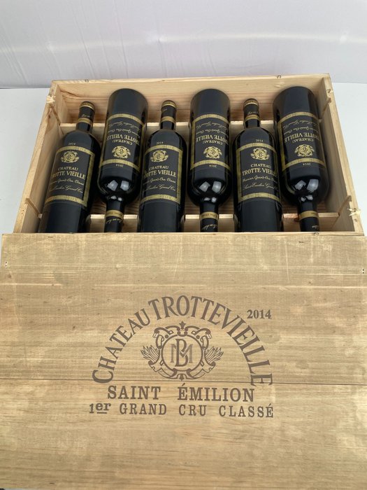 2014 Château Trotte Vieille - 圣埃米利永, 波尔多 Grand Cru Classé - 6 Bottles (0.75L)