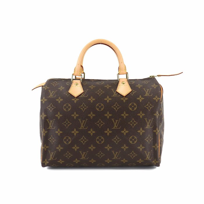 Louis Vuitton, Bags, Louis Vuitton Monogram Speedy 3 Hand Bag Old Model