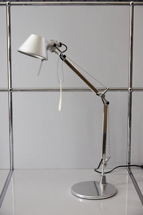 Artemide - Michele De Lucchi, Giancarlo Fassina - 桌燈 - Tolomeo 微型工作台 - 鋁 - 鋁