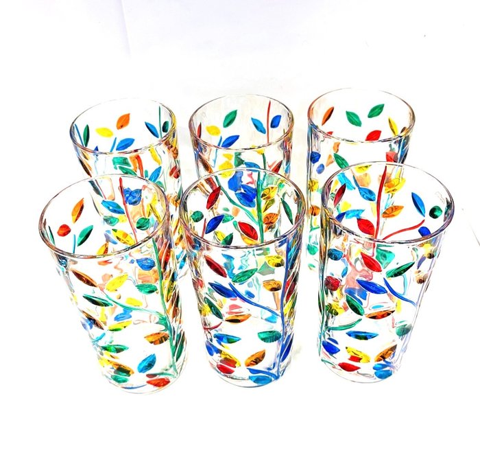 Vetreria Zecchin - Glasservice - handverziertes Glas