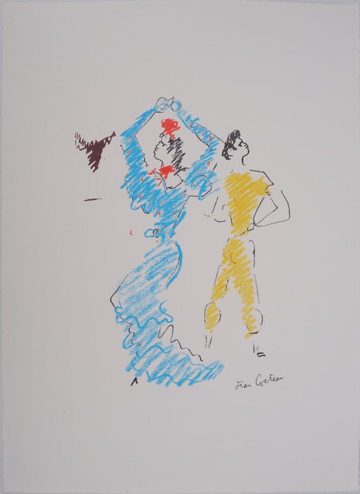 Jean Cocteau (1889-1963) - Les danseurs de Flamenco