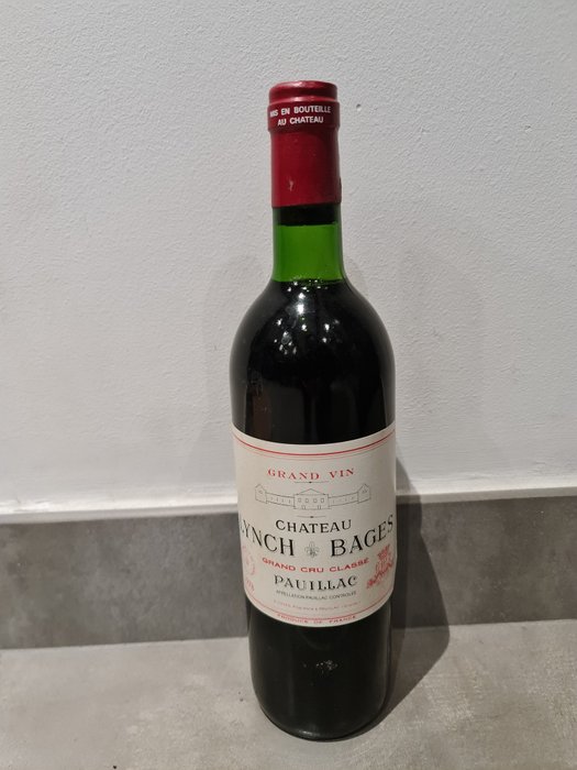 1978 Chateau Lynch Bages - Pauillac 5ème Grand Cru Classé - 1 Bottiglia (0,75 litri)