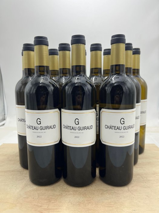 2022 "G" de Château Guiraud - Burdeos - 12 Botellas (0,75 L)