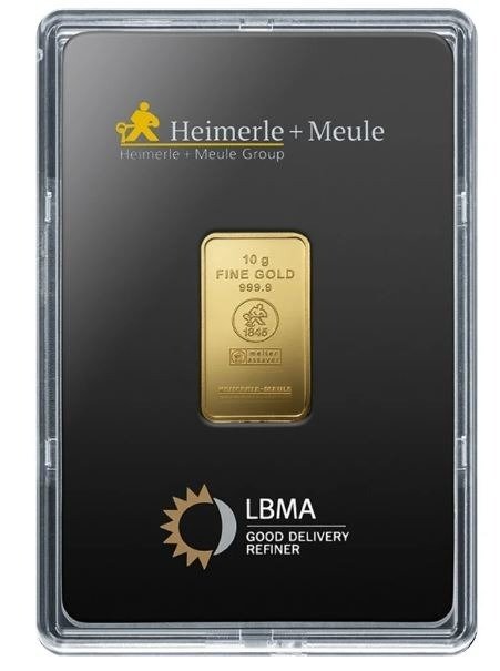 10 Gramm - Gold - Heimerle + Meule