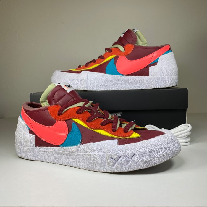 Nike - Nike Blazer Low Sacai/Kaws 'Team Red' - Sneakers - Size