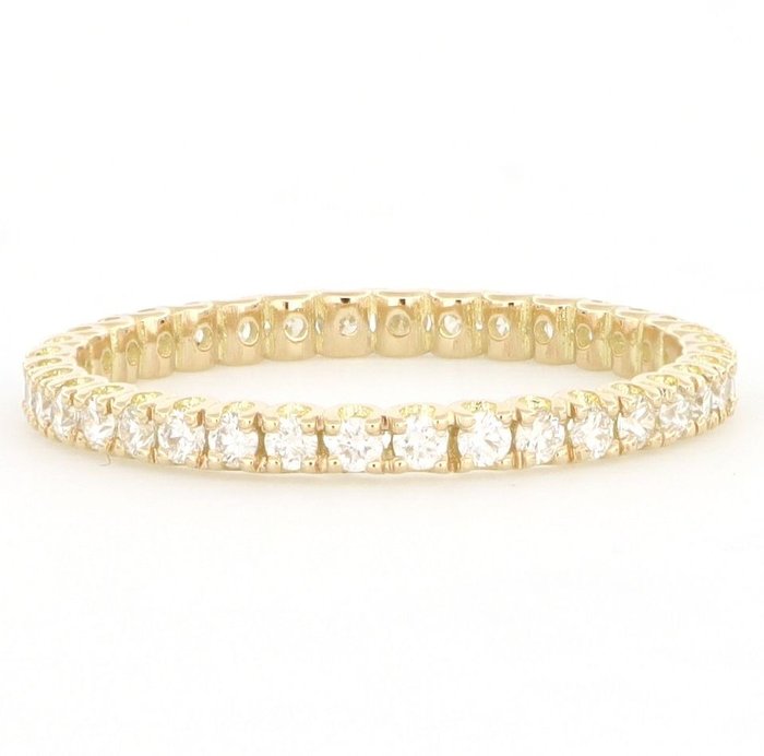 Δαχτυλίδι Κίτρινο χρυσό Διαμάντι  (Φυσικό)