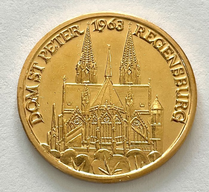 6,52 grams - 金色 .900 - Regensburg