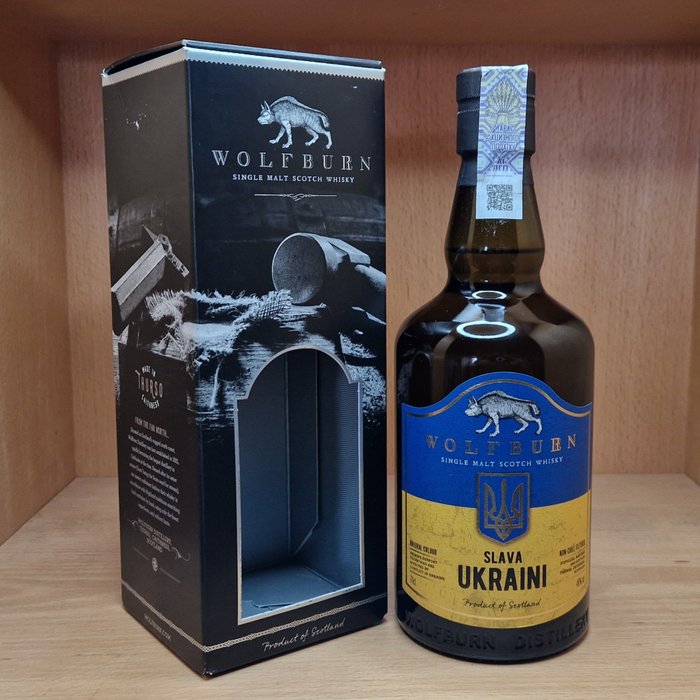 Wolfburn - Slava Ukraini - Original bottling  - b. 2022  - 70 cl