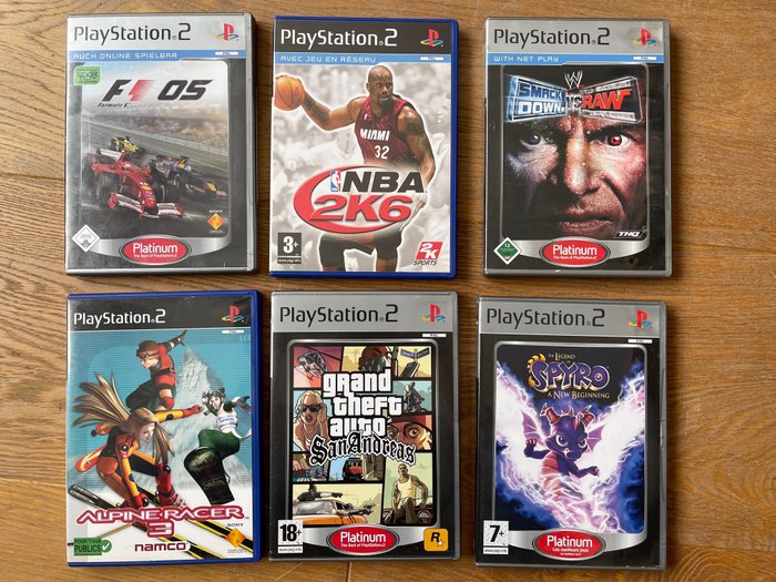 Sony Playstation 2 (PS2) - Video Spiele (17) - In Originalverpackung