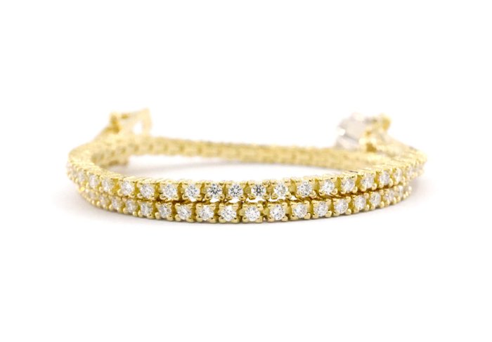 ''No Reserve Price'' - 18 carati Oro giallo - Bracciale - 0.96 ct Diamante