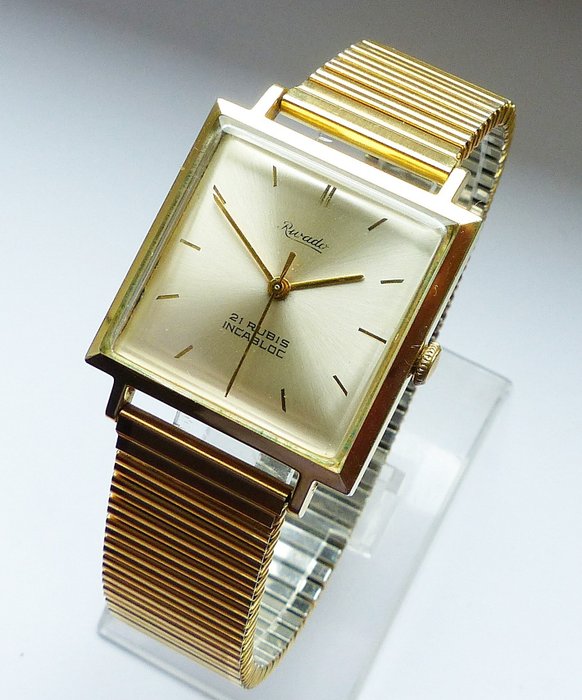 Rivado - Classic Quadrante 21Jewels Herren Vintage Armbanduhr - 323274 - Men - 1960-1969