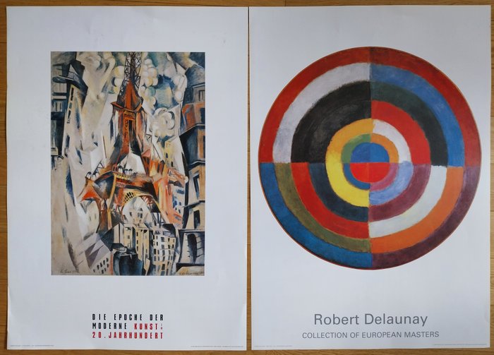 Robert Delaunay (after) - La Tour Eifel und First Disc