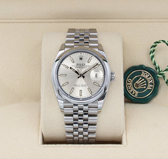 Rolex - 0yster Perpetual Datejust 36 'Silver Dial' - 126200 - Unisex - 2011-nutid