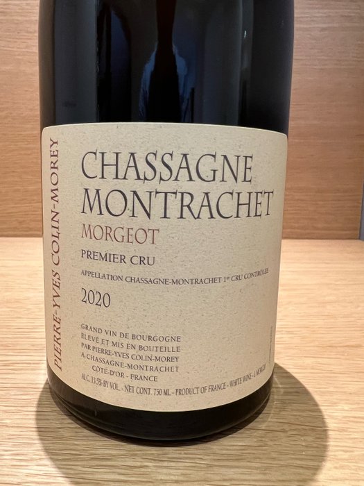 2020 Pierre-Yves Colin-Morey "Morgeot" - Chassagne-Montrachet 1er Cru - 1 Flaske (0,75Â l)