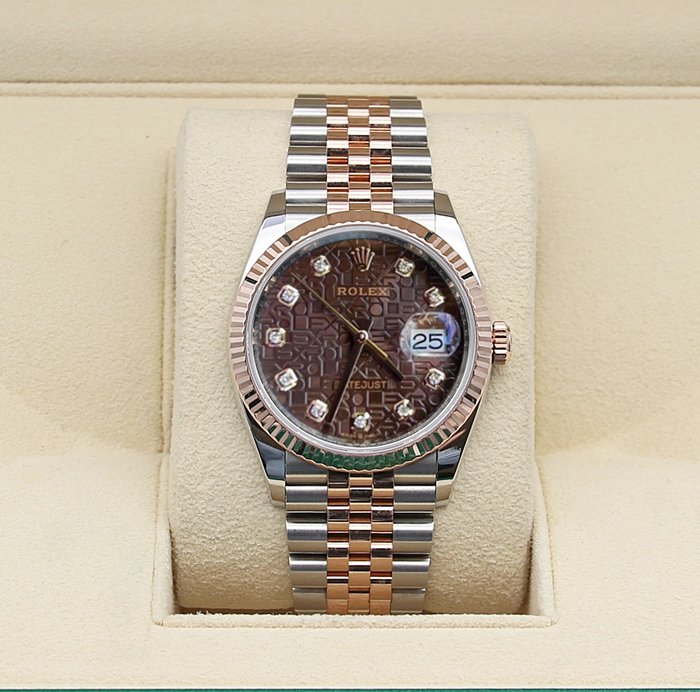 Rolex - Datejust - Chocolate Diamonds Dial - 126231 - Miehet - 2011-nykypäivä
