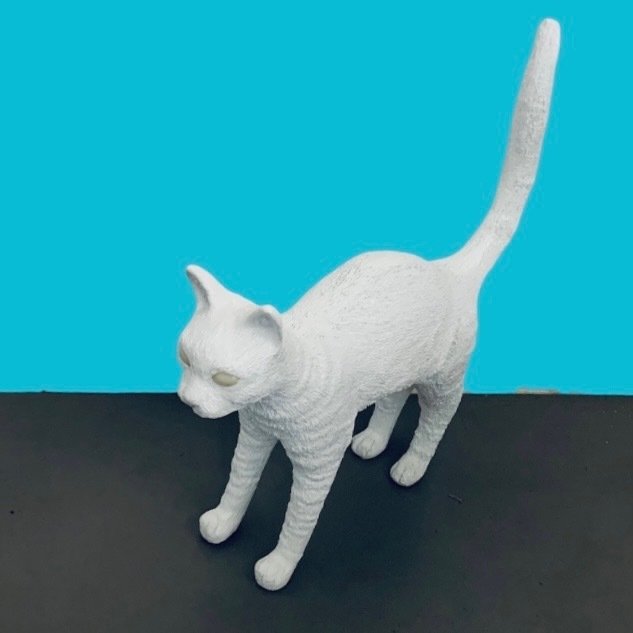 Fluisteren Tact efficiënt Marcantonio Raimondi Malerba - Seletti - Table lamp - Jobby The Cat Lamp -  Auctions | auctionlab