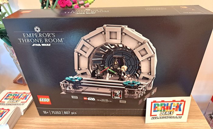 Lego - Star Wars - 75352 - The Emperor's Throne Room diorama - Belgique