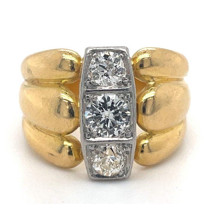 18 kt Gold - Ring Diamant
