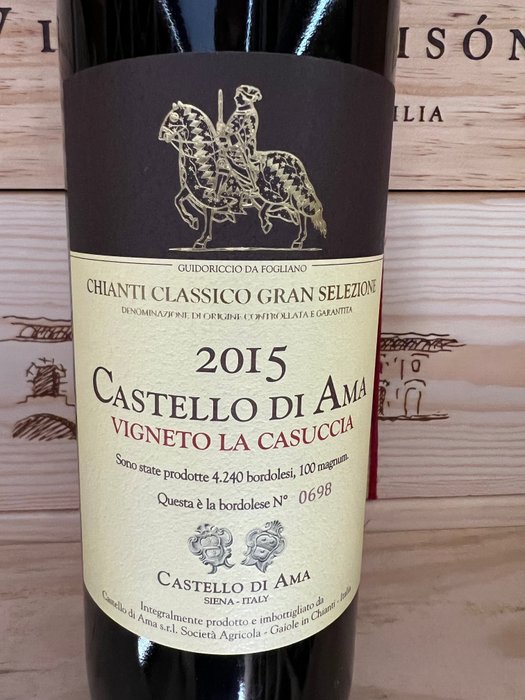 2015 Castello di Ama, La Casuccia, Gran Selezione – Chianti Classico – 1 Fles (0,75 liter)