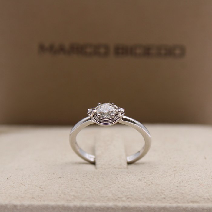 Marco Bicego - Anello Oro bianco Diamante