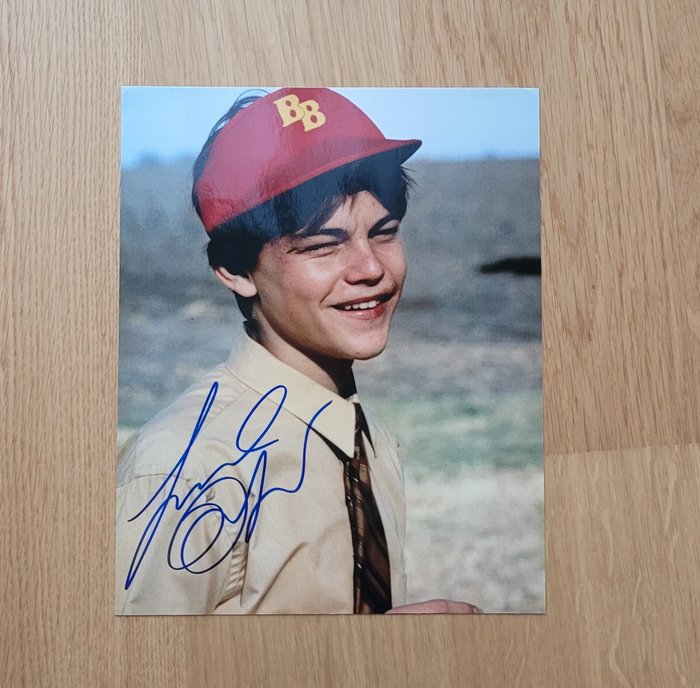 What's Eating Gilbert Grape? - Young Leonardo Di Caprio in one of his first starring roles - Autograf, Fotografie, Signed in person, rare Full name