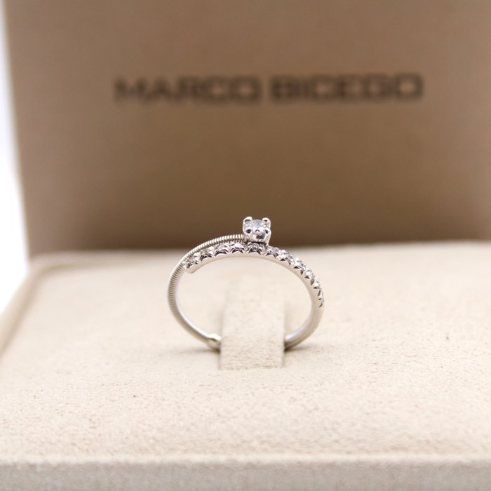 Marco Bicego - 戒指 白金 钻石