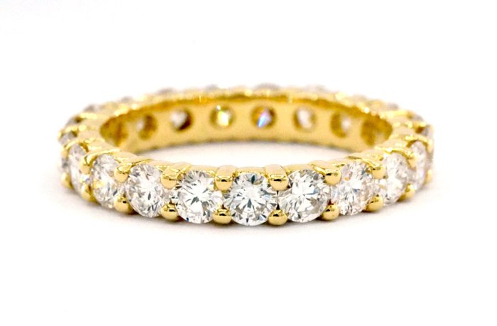 ''No Reserve Price'' - 18 carati Oro giallo - Anello - 1.36 ct Diamante