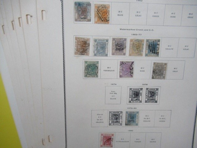 Hong Kong  - Avanceret frimærkesamling