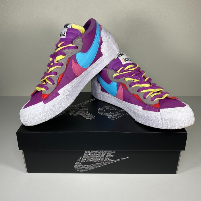 Nike - Blazer Low Sacai KAWS 'Purple Dusk' - Sneakers - Size