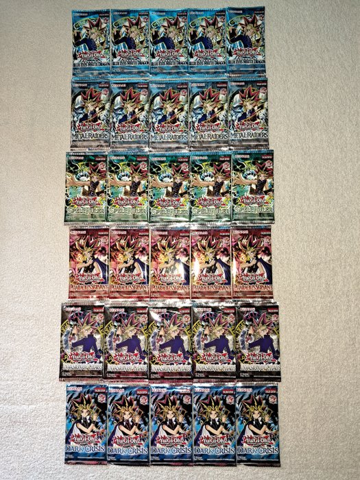 Konami - Yu-Gi-Oh! - Booster Pack 25th anniversary booster packs all 6 sets x5 - 2023