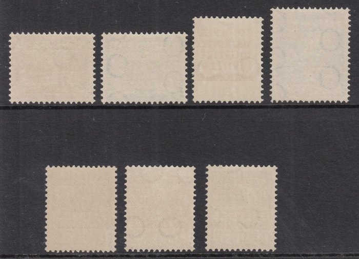 Nederland 1934 – Dienstzegels, Cour de Justice – NVPH D9/D15