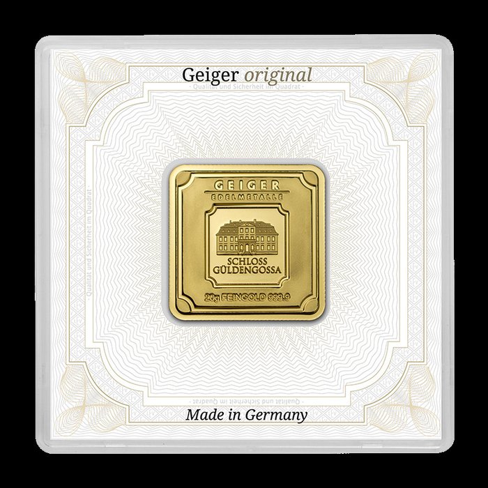 20 grams - Gold - Geiger