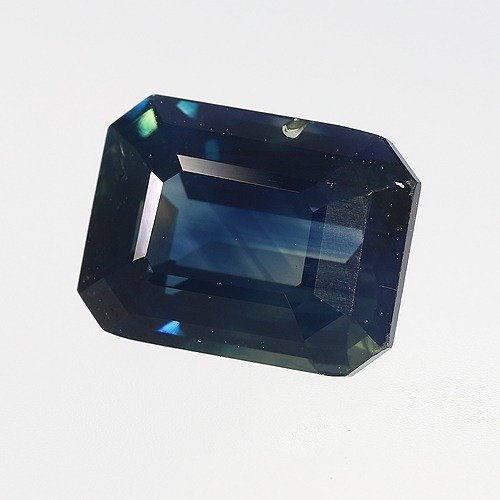 Bleu verdâtre Saphir - 3.57 ct