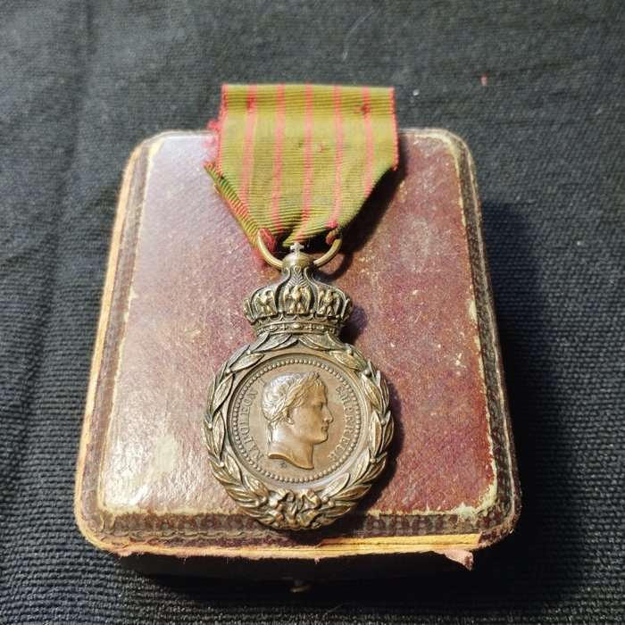 Francia - Esercito/fanteria - Bella Medaglia di Sant'Elena Primo Impero Premio Napoleone (AA2)
