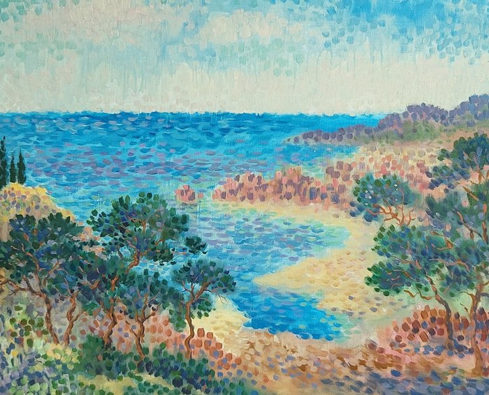 Lucien Maxime Roubinet (1926) - Seascape