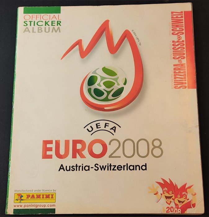 Panini - EC Euro 2008 - Album completo Swiss edition
