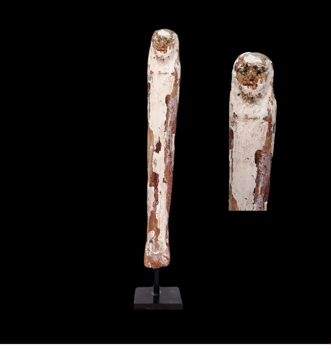 Altägyptisch Holz - Sehr große Statuette oder Ptah-Sokar-Osiris - (32 cm)