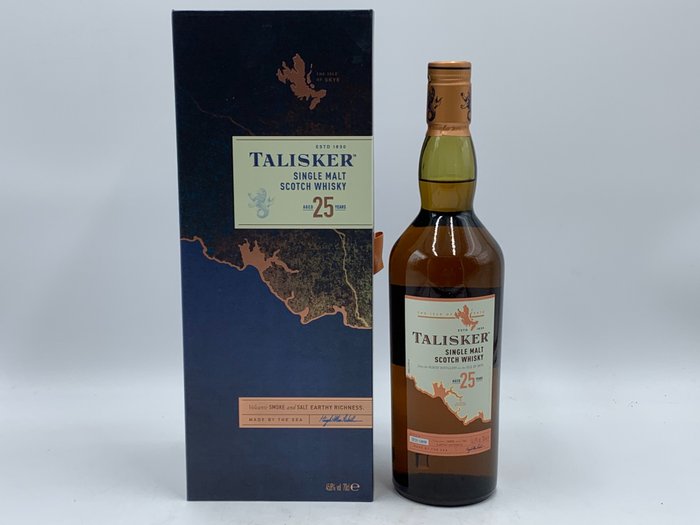 Talisker 25 years old - Original bottling  - 70 cl