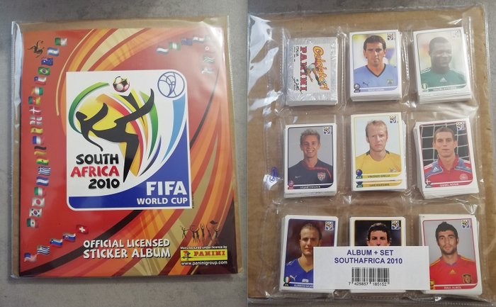 Panini - South Africa 2010 World Cup - 1 Empty album + complete loose sticker set