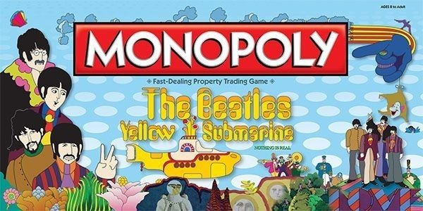 The Beatles - Yellow Submarine - Monopoly - Boardgames - Be A Fab Four Yourself! - Artículo oficial de recuerdo - 2010/2010