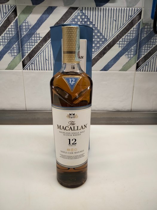 Macallan 12 years old - Triple Cask - Original bottling  - 700 ml