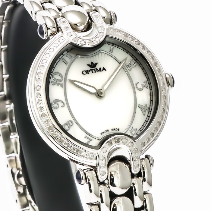 Optima - Swiss Diamond Watch - OSL393-SS-D-7 - "NO RESERVE PRICE" - Kvinder - 2011-nu