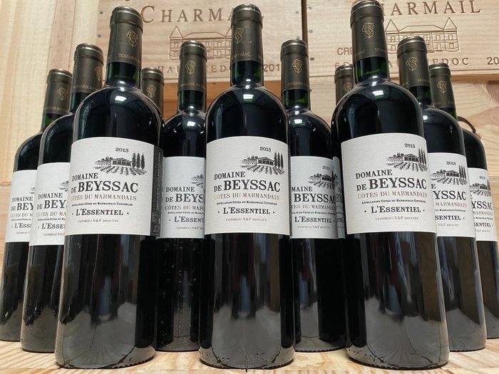 2013 Domaine de Beyssac Cuvée Essentielle Coteaux du Marmandais - Cotes du Marmandais - 12 Flaschen (0,75 l)