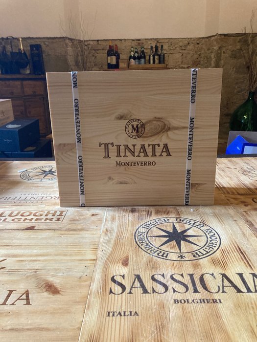 2018 Monteverro, Tinata - Toscana IGT - 3 Botellas (0,75 L)