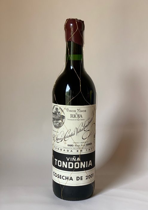 2001 R. Lopez de Heredia, Viña Tondonia - Rioja Gran Reserva - 1 Bottiglie (0,75 L)