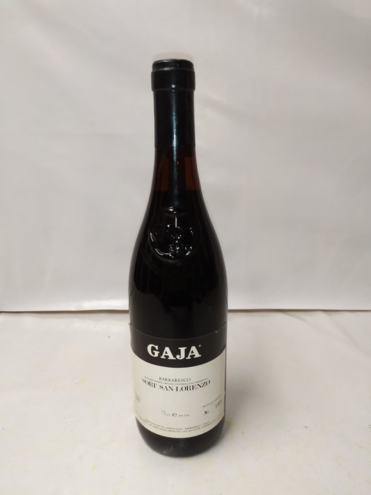 1981 Sori San Lorenzo, Gaja - Barbaresco - 1 Bottle (0.75L) - Catawiki