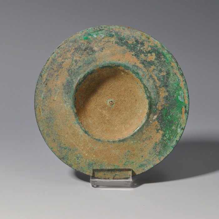 Lorestan Brons Liten skål - 1.5×13.8×13.8 cm - (1)