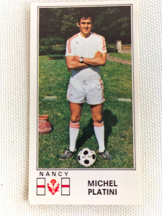 Panini - Football 77 - Michel Platini #171 adesivo sciolto - 1976