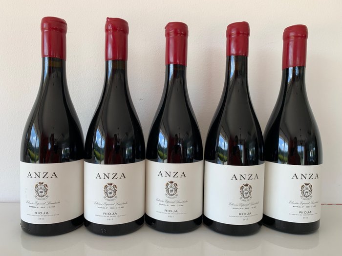 2017 Diego Magaña, 'Anza' Edicion Especial Limitada - Rioja - 5 Bottiglie (0,75 L)