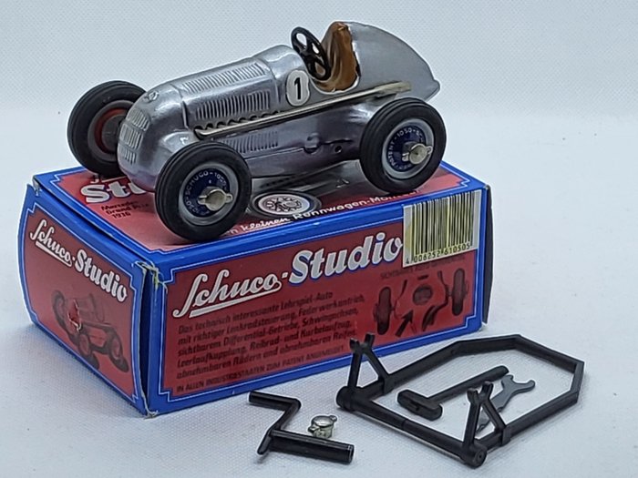 Schuco - auto da corsa caricata a molla / Mercedes Grand Prix 1936 - Unknown - Germania